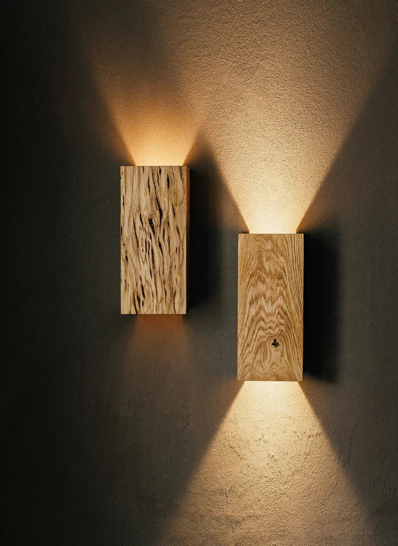 Applique murale en bois
