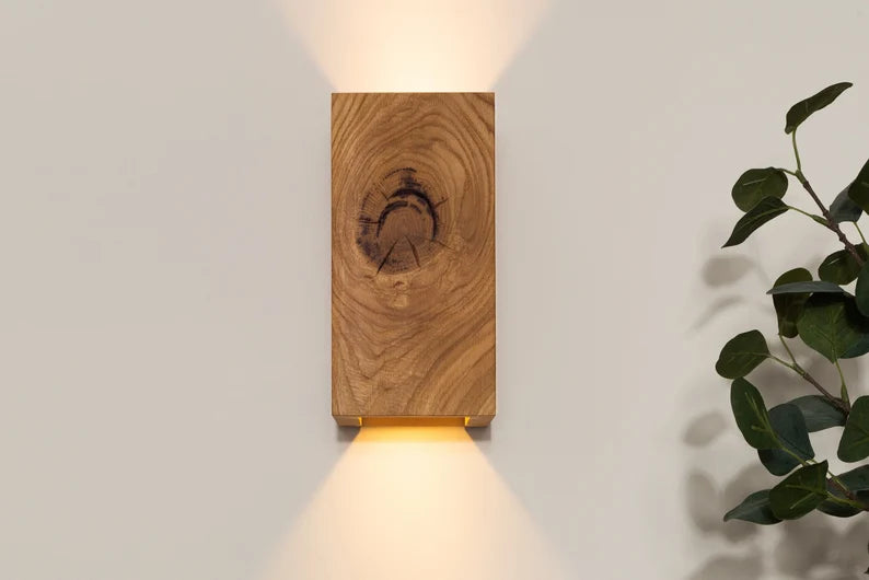Applique murale en bois