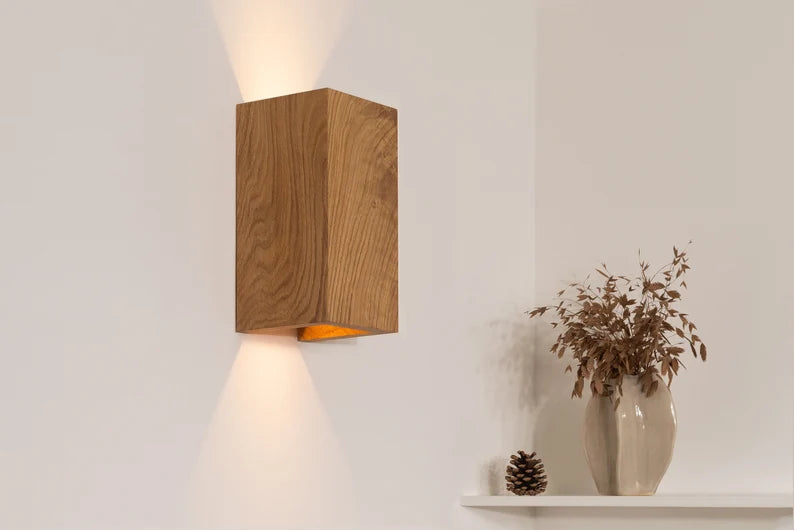 Applique murale en bois